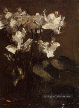 Fleurs cyclamens peintre de fleurs Henri Fantin Latour Peinture à l'huile